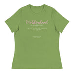 Women's Relaxed T-Shirt: 'Motherhood in Progress' | 'I'm Not Carrying an Egg, It's a Baby!' | Freedom Kind - Image #5