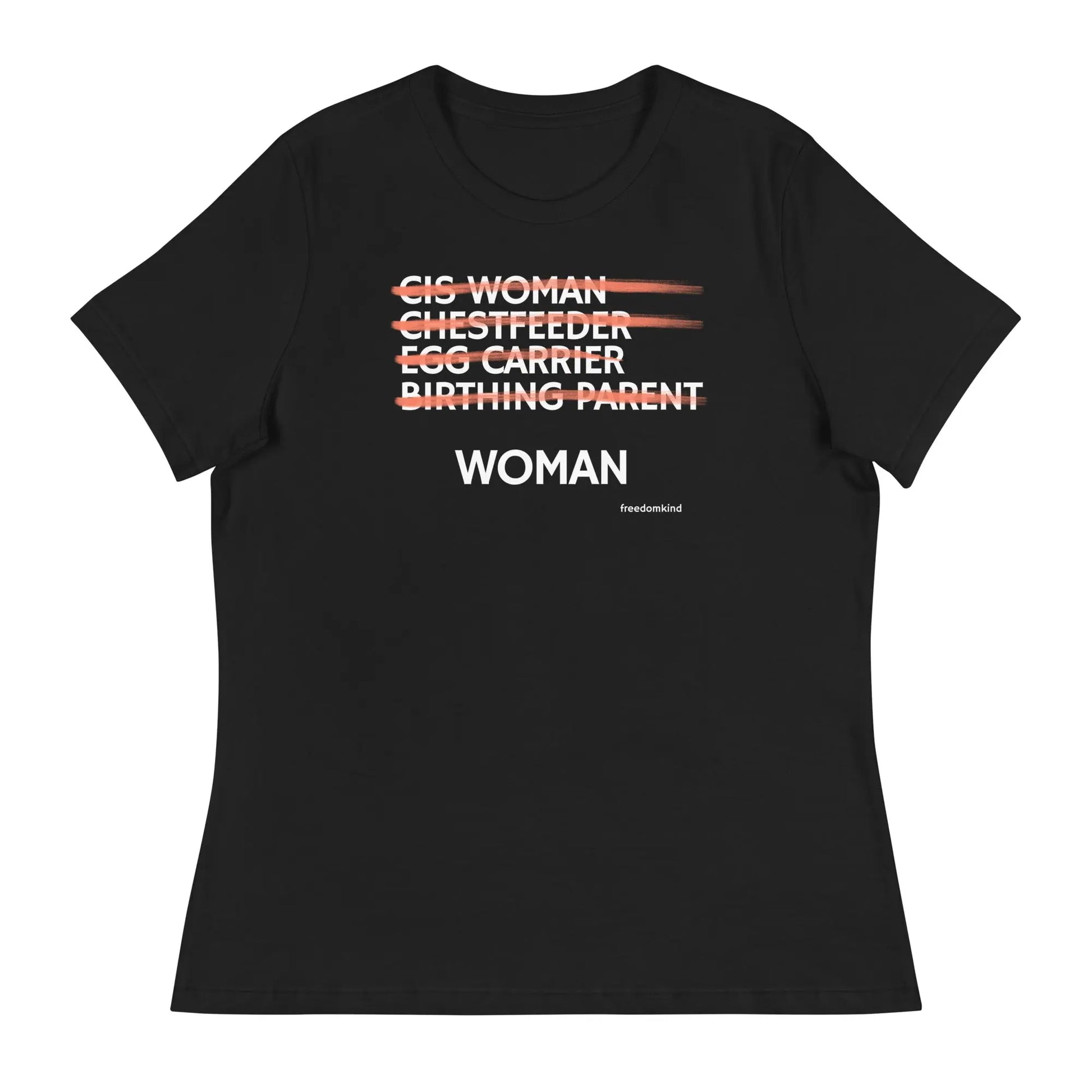 Women's Relaxed T-Shirt: 'Motherhood in Progress' | 'I'm Not Carrying an Egg, It's a Baby!' | Freedom Kind - Image #4