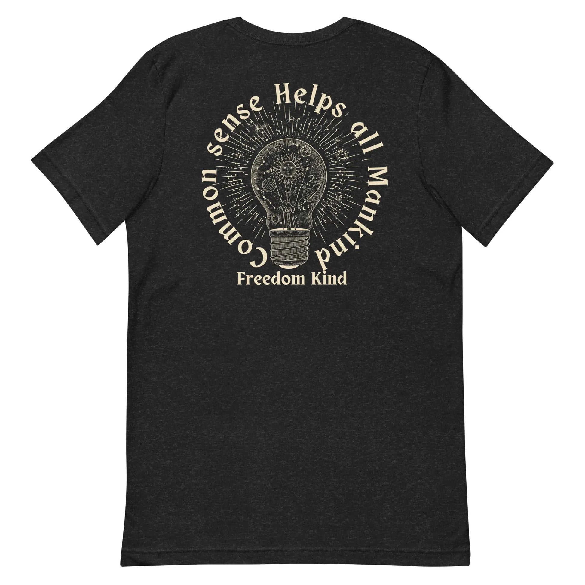 Liberty T-shirt: 'Common Sense Helps All Mankind' | Freedom Kind Apparel - Image #3