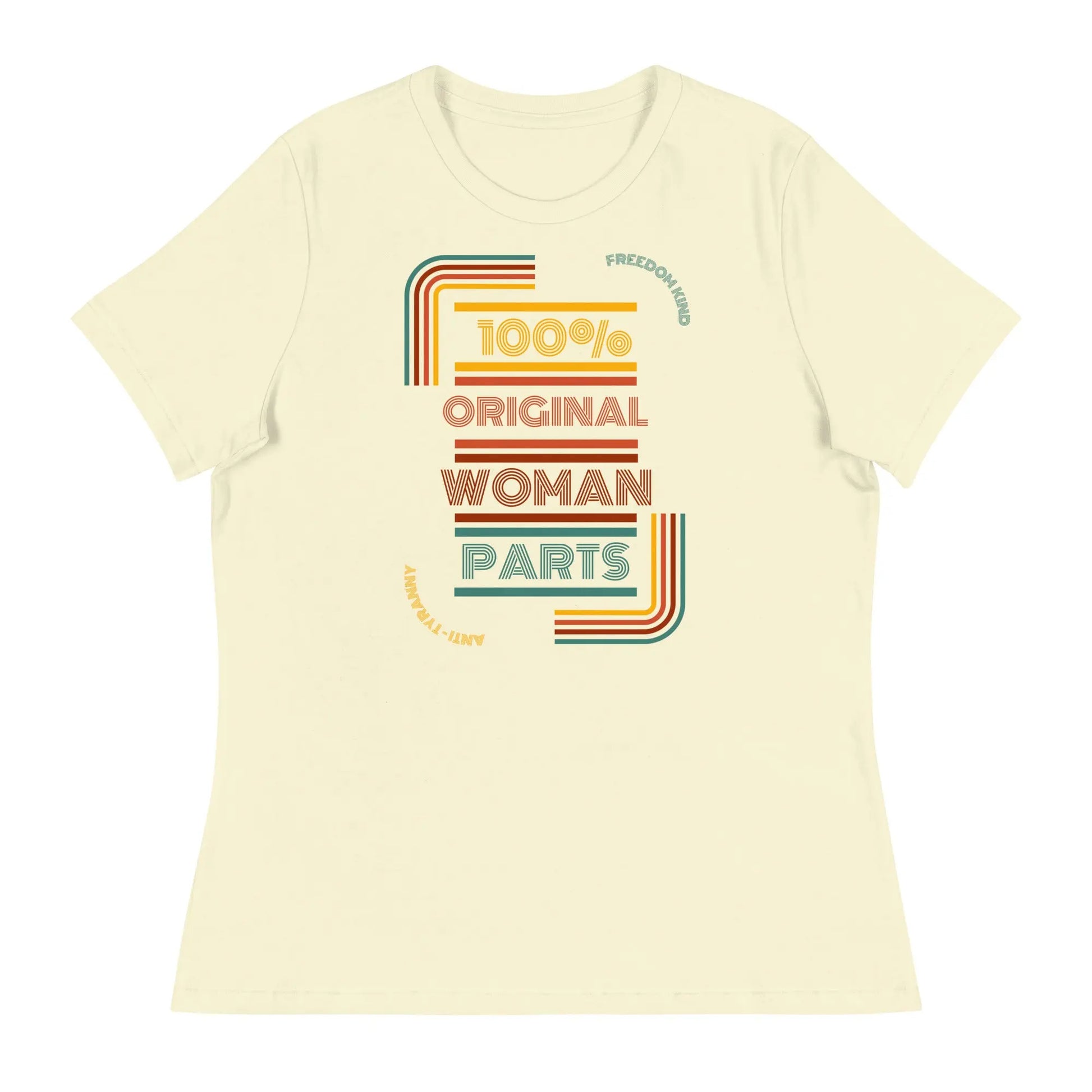 100% Original Woman Parts Women's Relaxed T-Shirt | Freedom Kind Apparel - Image #11