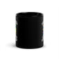 Love rotties Hate Tyranny | Freedom Kind Black Glossy Mug