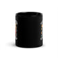 Love New York Hate Tyranny | Freedom Kind Black Glossy Mug