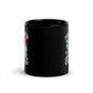 Love Frenchies Hate Tyranny | Freedom Kind Black Glossy Mug
