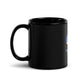 Tested Positive For Freedom | Black Glossy Mug