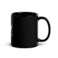 Tested Positive For Freedom | Black Glossy Mug