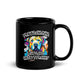 Love Labs Hate Tyranny | Black Glossy Mug