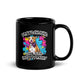 Love Pits Hate Tyranny | Freedom Kind Black Glossy Mug