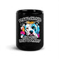 Love Pits Hate Tyranny | Freedom Kind Black Glossy Mug