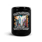 Love New York Hate Tyranny | Freedom Kind Black Glossy Mug