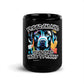 Love Labs Hate Tyranny| Freedom Kind Black Glossy Mug