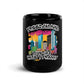 Love Jacksonville Hate Tyranny | Freedom Kind Black Glossy Mug