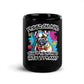 Love Frenchies Hate Tyranny | Freedom Kind Black Glossy Mug