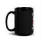 Love Pits Hate Tyranny | Freedom Kind Black Glossy Mug