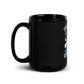 Love Labs Hate Tyranny| Freedom Kind Black Glossy Mug