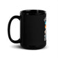 Love Frenchies Hate Tyranny | Freedom Kind Black Glossy Mug