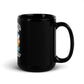 Love Labs Hate Tyranny | Black Glossy Mug