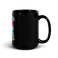 Love Frenchies Hate Tyranny | Freedom Kind Black Glossy Mug