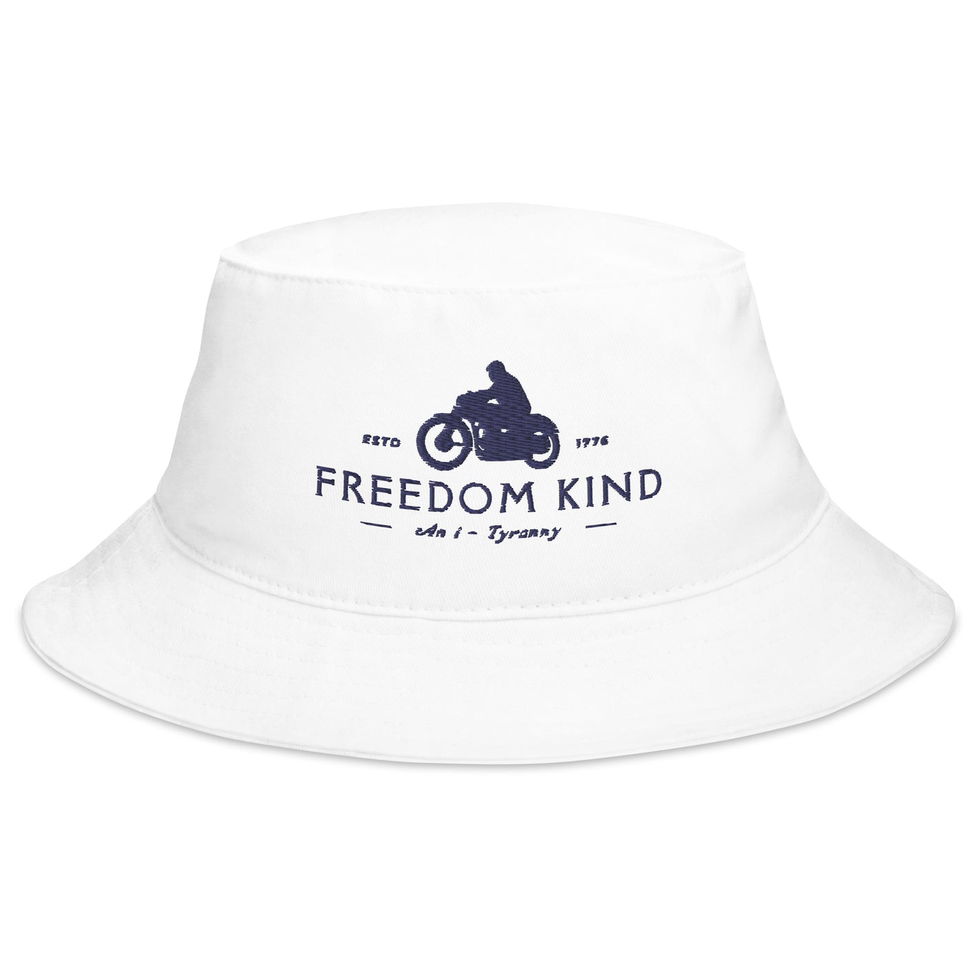 Vintage Motorcycle | Freedom Kind Bucket Hat