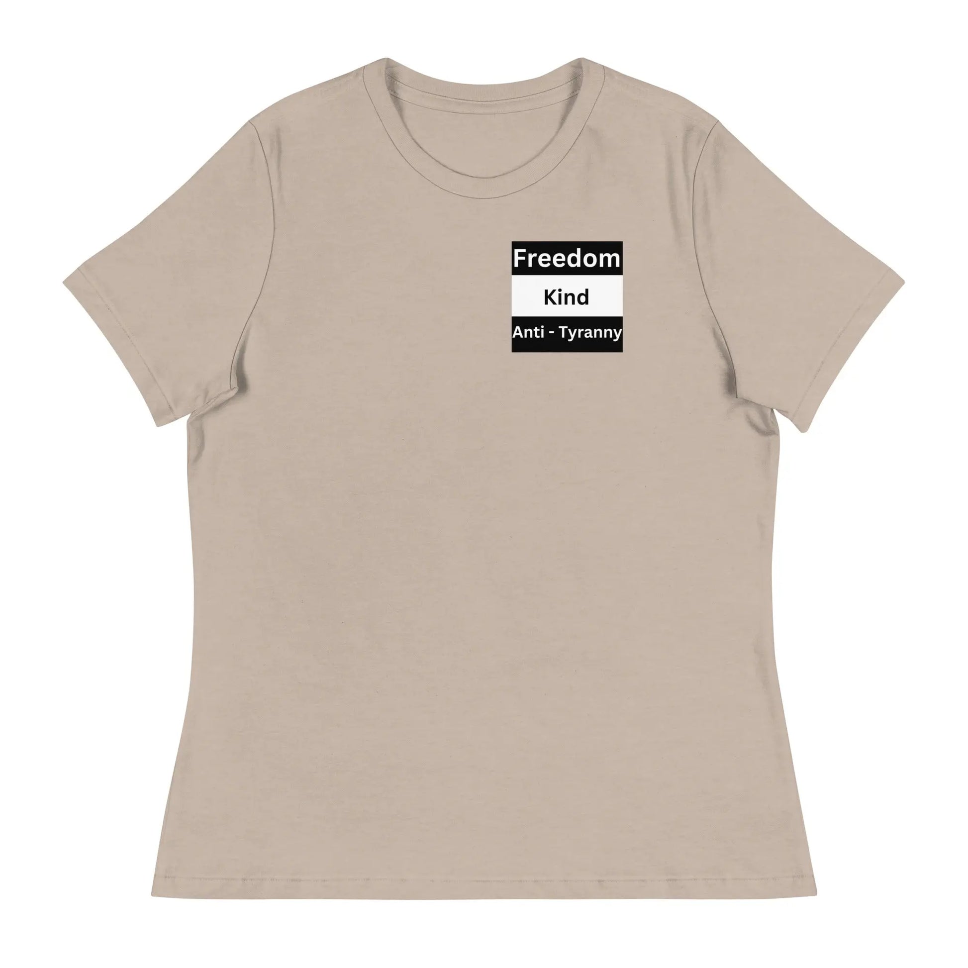Freedom Kind "Leave Our Kids Alone" Women's Relaxed T-Shirt - Image #39