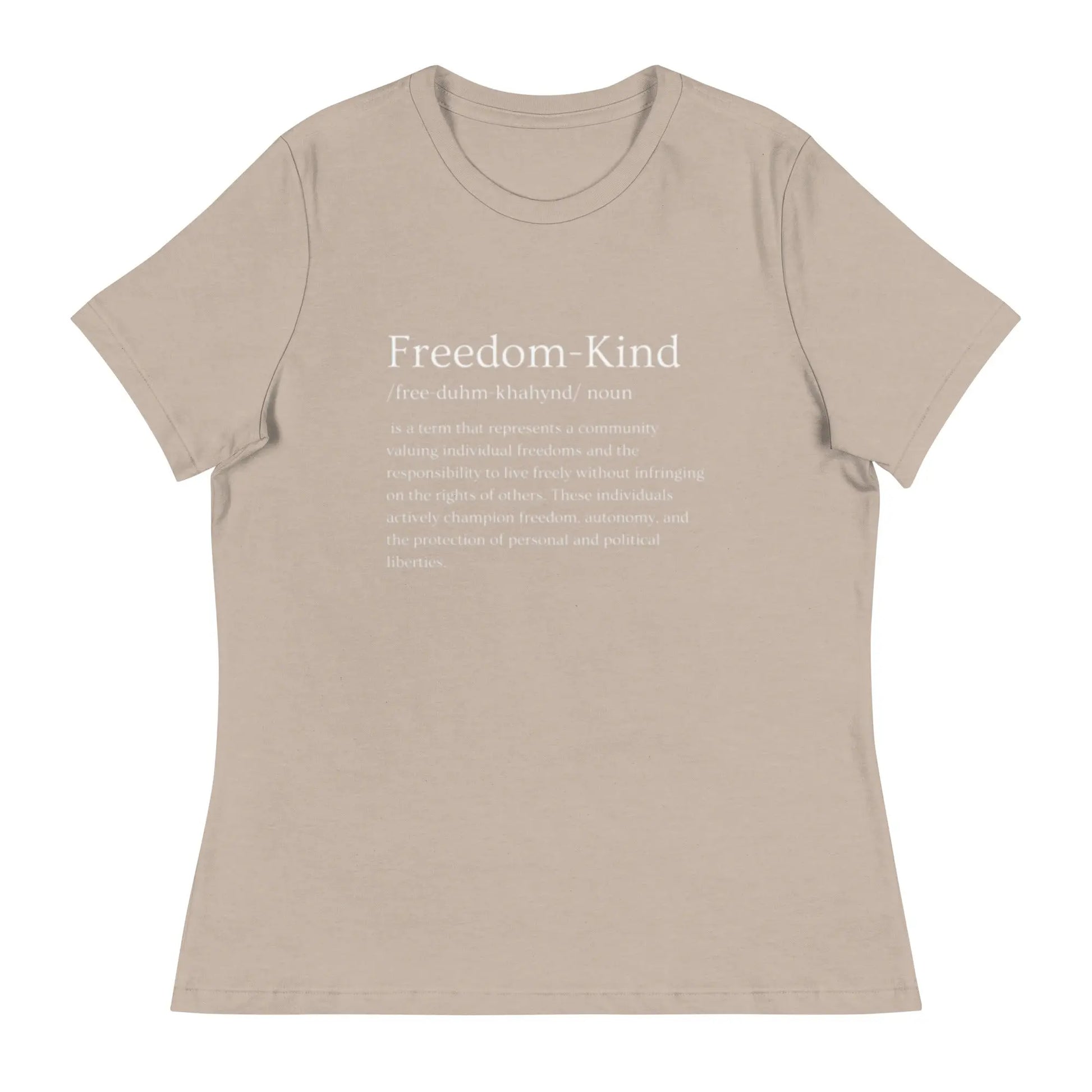 Freedom Kind Definition Women's Relaxed T-Shirt - Image #12