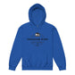 Freedom Kind Anti - Tyranny Liberty Bell American Flag Youth heavy blend hoodie - Image #1