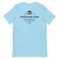 Freedom Kind Anti - Tyranny Liberty Bell American Flag Logo T-shirt - Image #26
