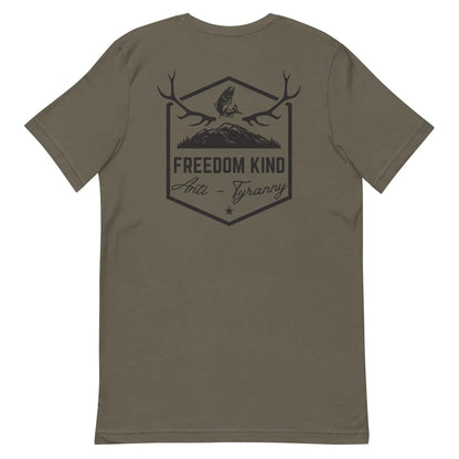 Hunting & Fishing Anti-Tyranny T-shirt | Freedom Kind Apparel - Image #3