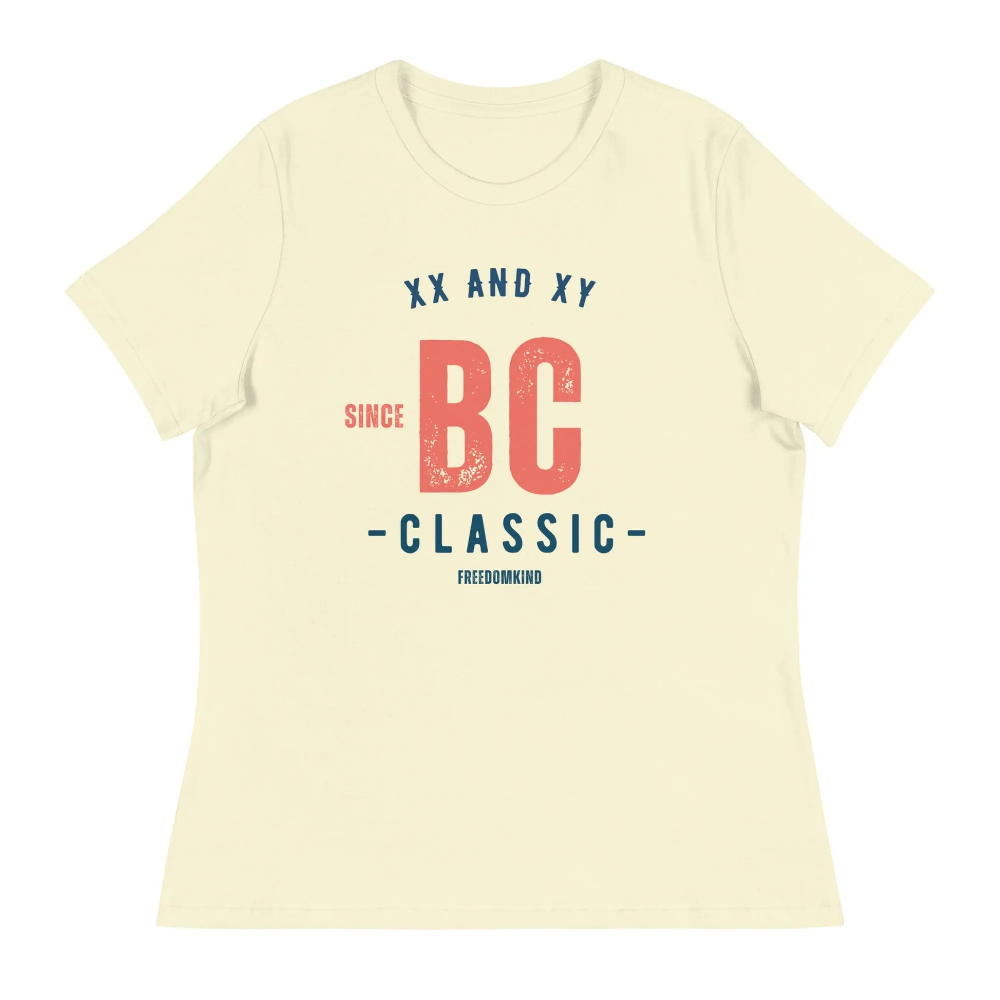 Women's Relaxed T-Shirt: 'XX & XY Since BC - Classic' | Freedom Kind - Image #13
