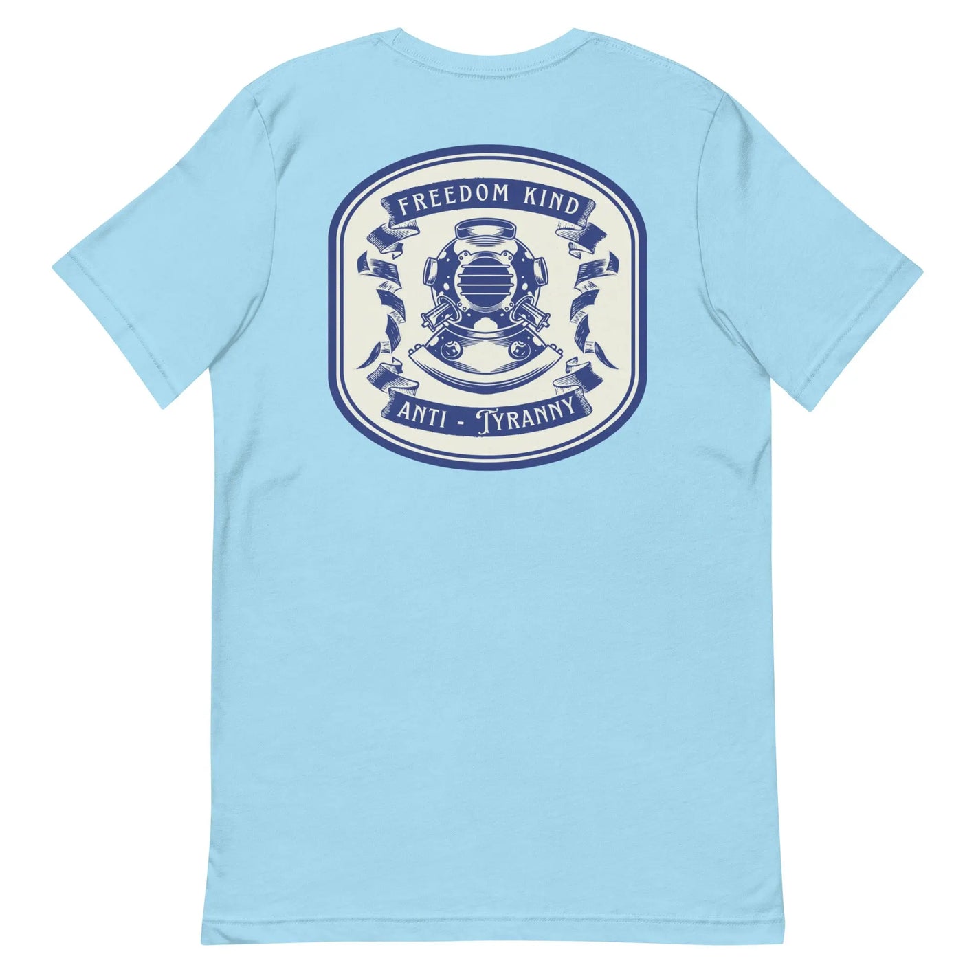 Freedom Kind Anti - Tyranny Vintage Scuba Logo T-shirt - Image #1