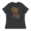 100% Original Woman Parts | Women's Relaxed T-Shirt - Dark Grey Heather