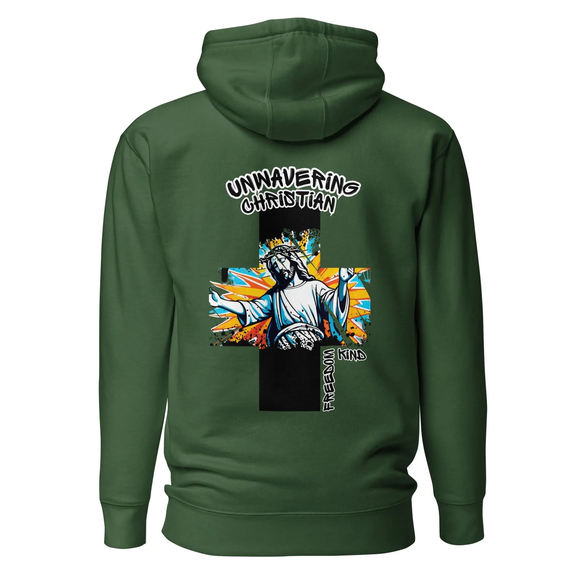 Unwavering Christian | Men's Hoodie - Image #1