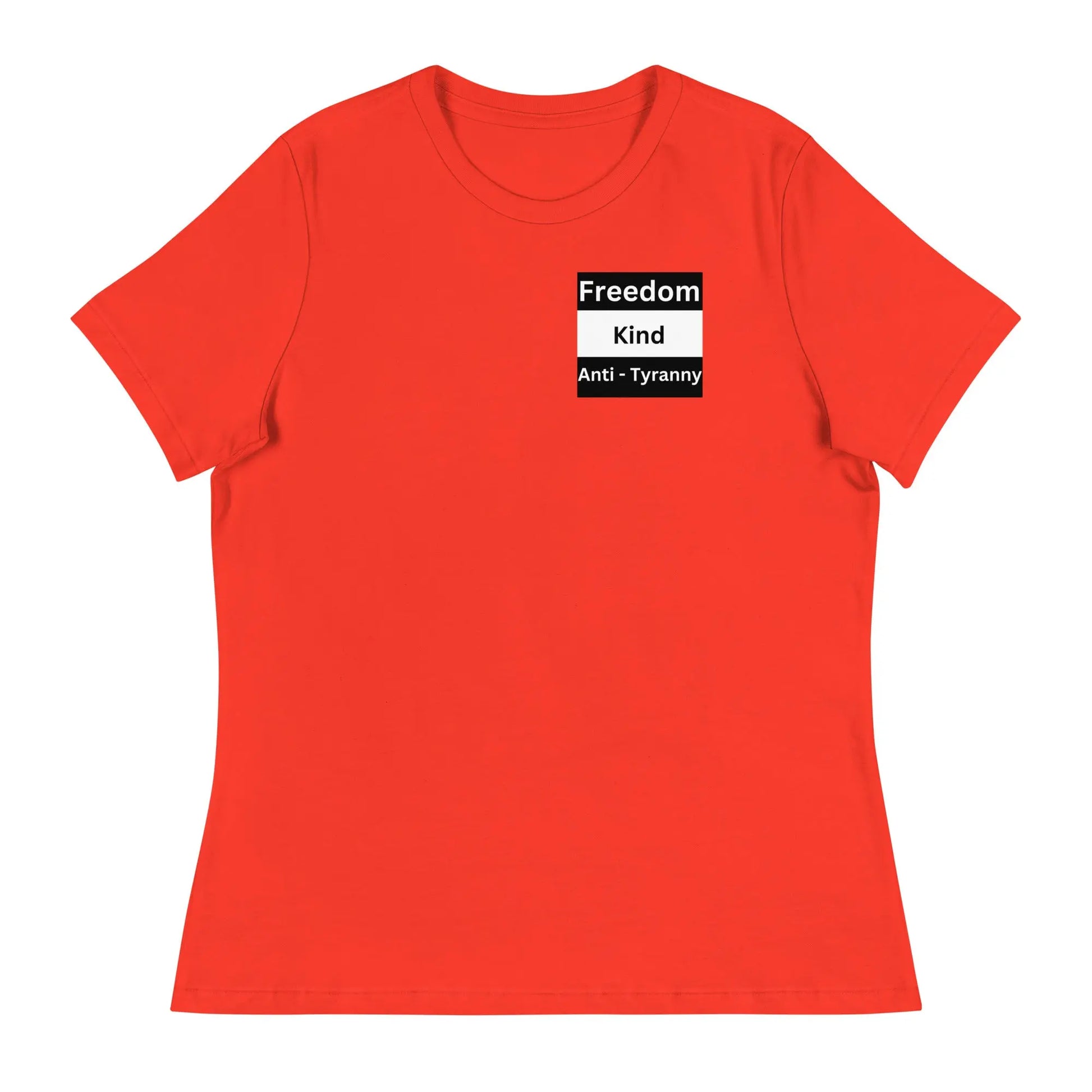 Freedom Kind "Leave Our Kids Alone" Women's Relaxed T-Shirt - Image #10
