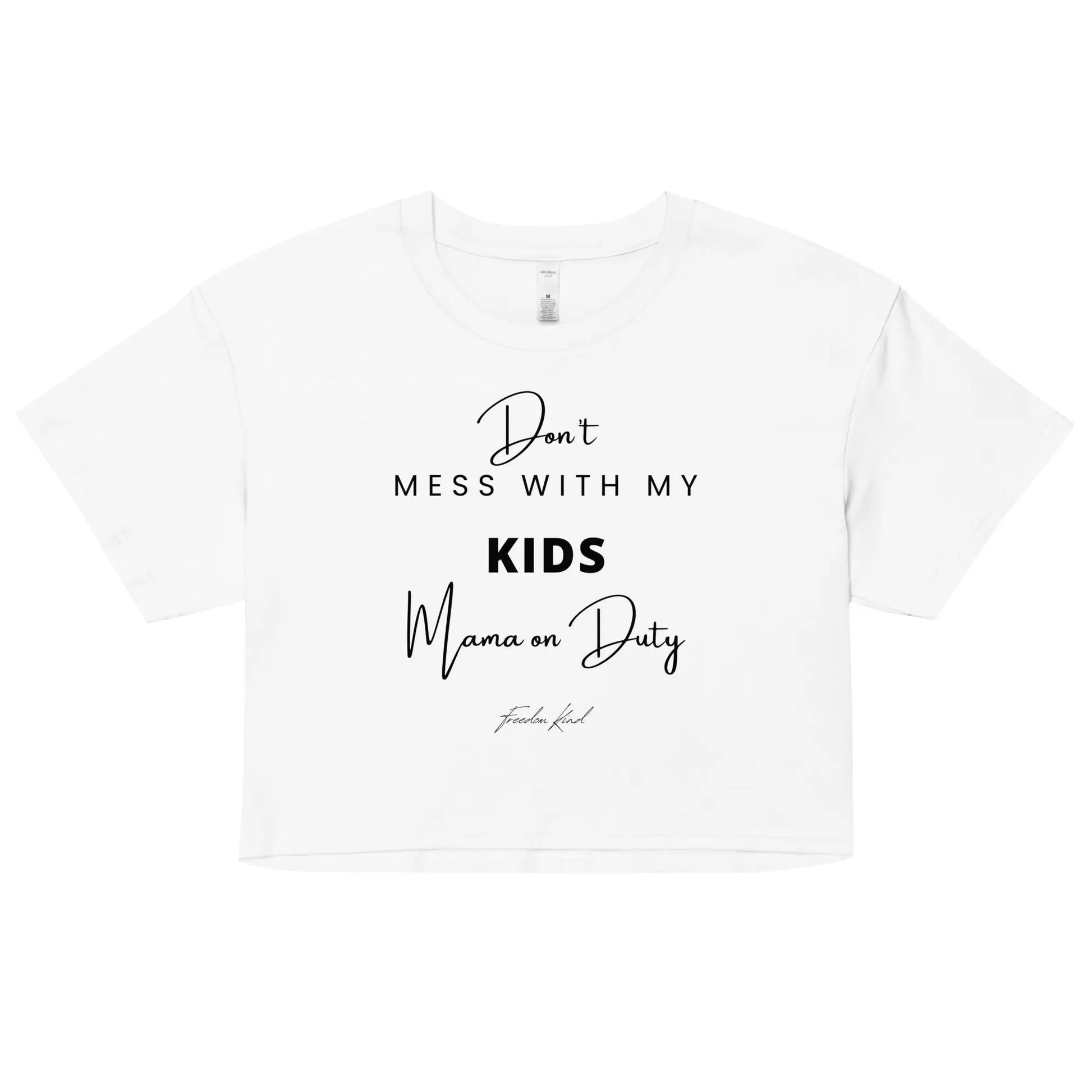 Don't Ness with My Kids 01 | Women’s crop top - Image #13