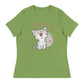 Freedom Kind Anti - Tyranny Kitten Women's Relaxed T-Shirt - Image #14