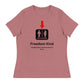 Just a Restroom Sign Women's Relaxed T-Shirt | Freedom Kind Apparel - Image #7