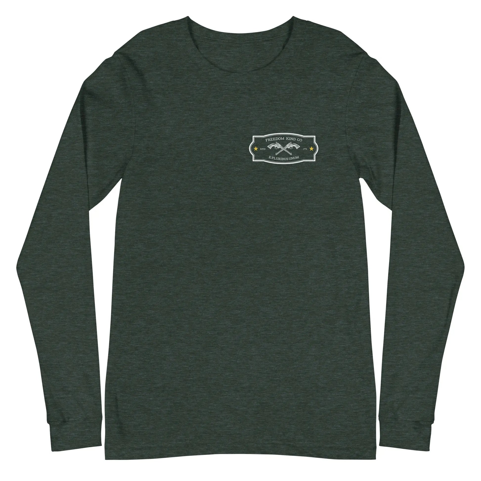 E Pluribus Unum Long Sleeve Tee | Freedom Kind Apparel - Image #6