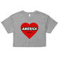 Love America | Women’s crop top - Image #11