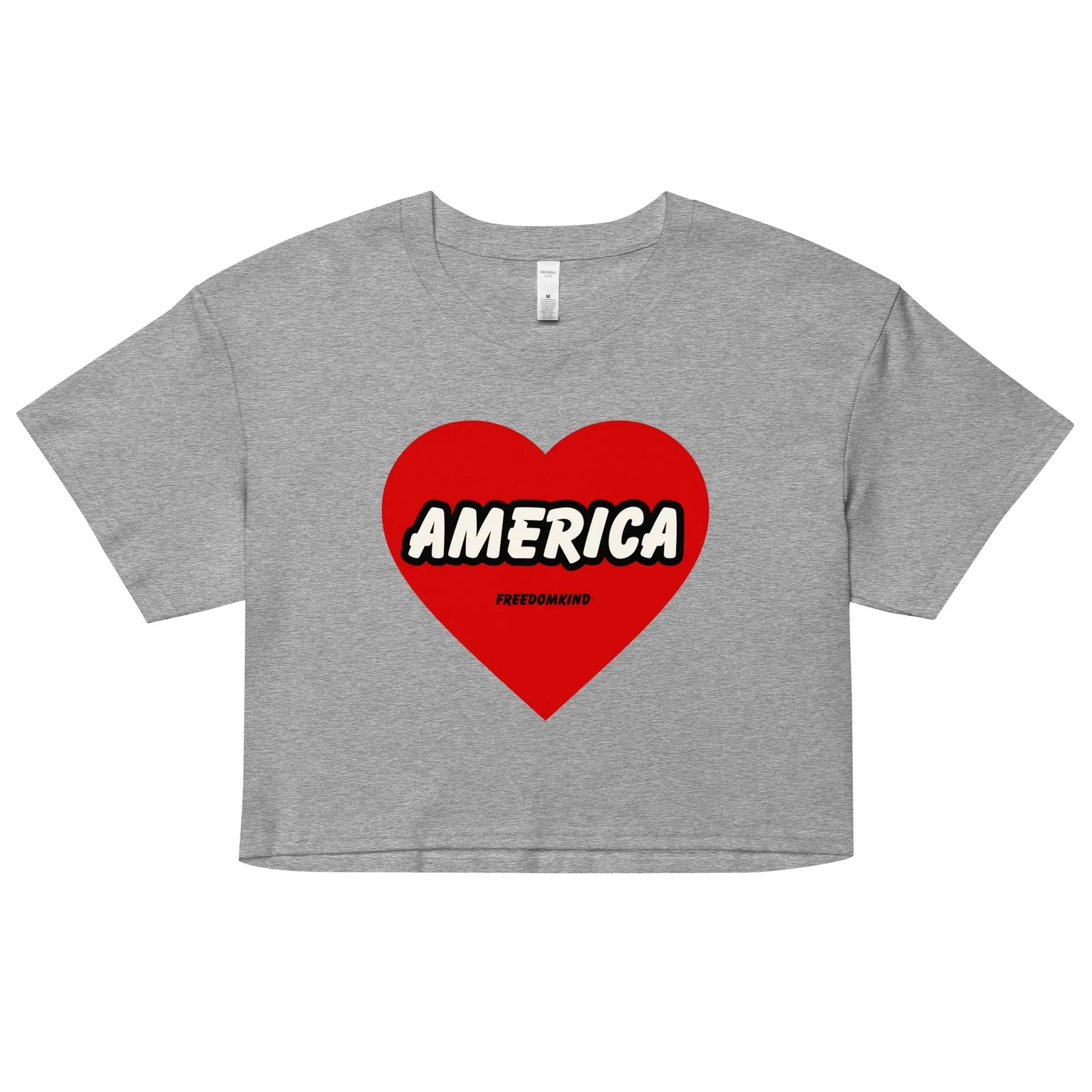 Love America | Women’s crop top - Image #11