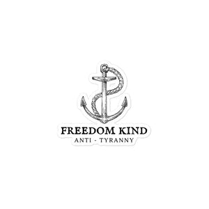 Anchor Bubble-free Stickers | Freedom Kind - Image #2