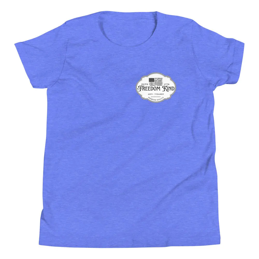Anti-Tyranny 'Premium Quality' Youth Short Sleeve T-Shirt | Freedom Kind Apparel - Image #20