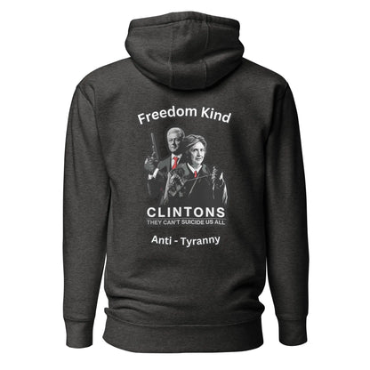 Clinton's - They Can't Suicide Us All | Men's Hoodie - Image #9