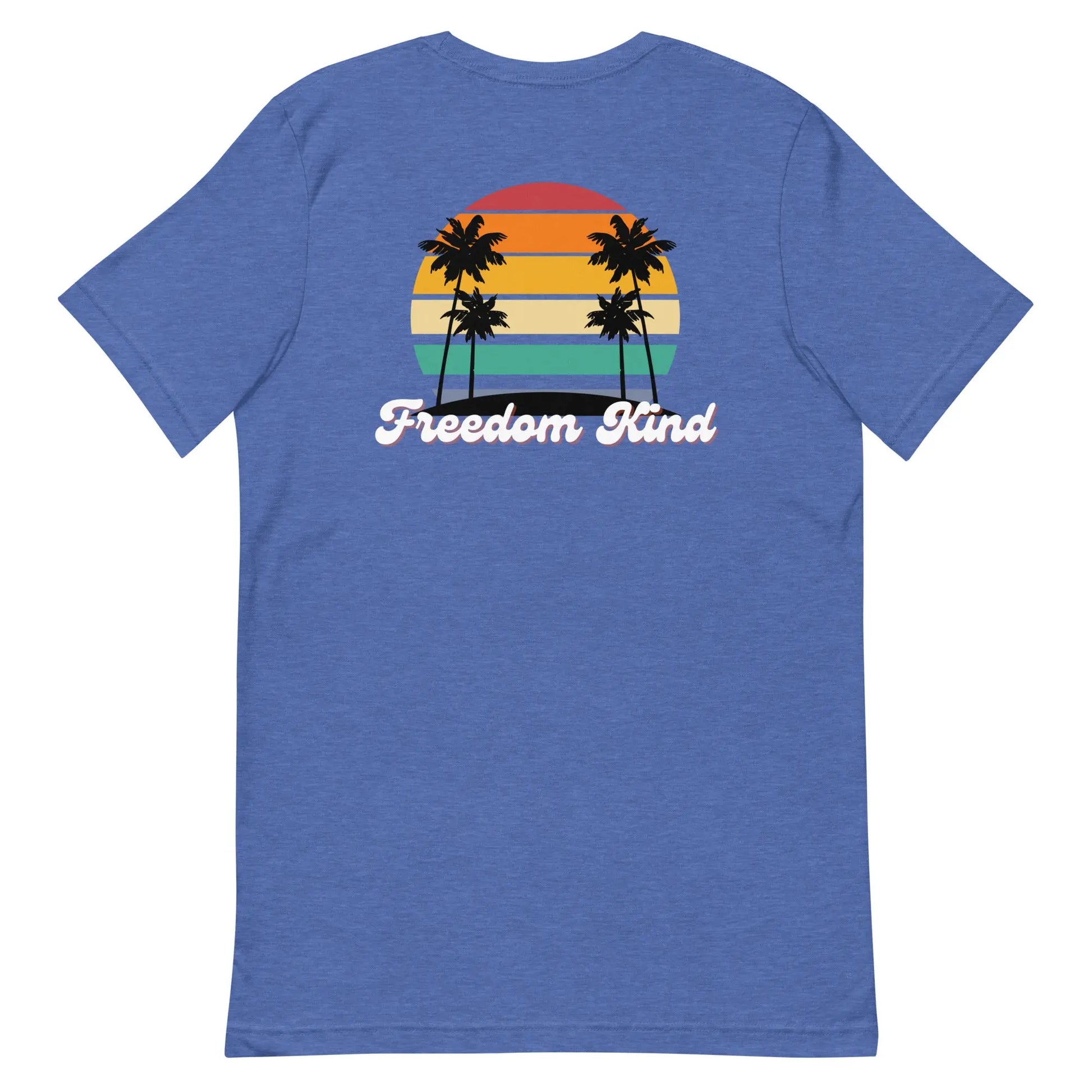 Freedom Kind Beach Sunset T-shirt - Image #7
