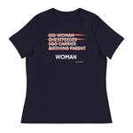 Women's Relaxed T-Shirt: 'Motherhood in Progress' | 'I'm Not Carrying an Egg, It's a Baby!' | Freedom Kind - Image #2