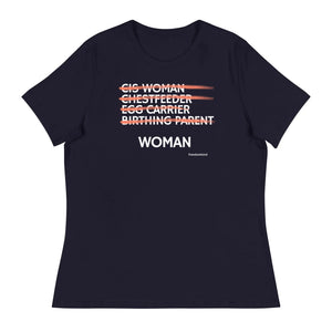 Women's Relaxed T-Shirt: 'Motherhood in Progress' | 'I'm Not Carrying an Egg, It's a Baby!' | Freedom Kind - Image #2