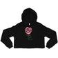 Freedom Kind Anti - Tyranny Rose Women's Crop Hoodie - Image #2