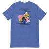 "I probably smoked more Parmesan cheese than anyone that you know." -Hunter Biden | Men's T-shirt - Heather True Royal