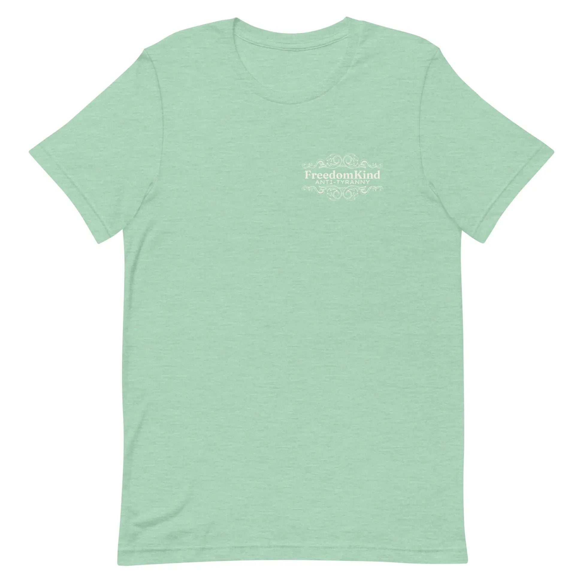 Freedom Kind Anti - Tyranny Scroll Logo T-shirt - Image #23