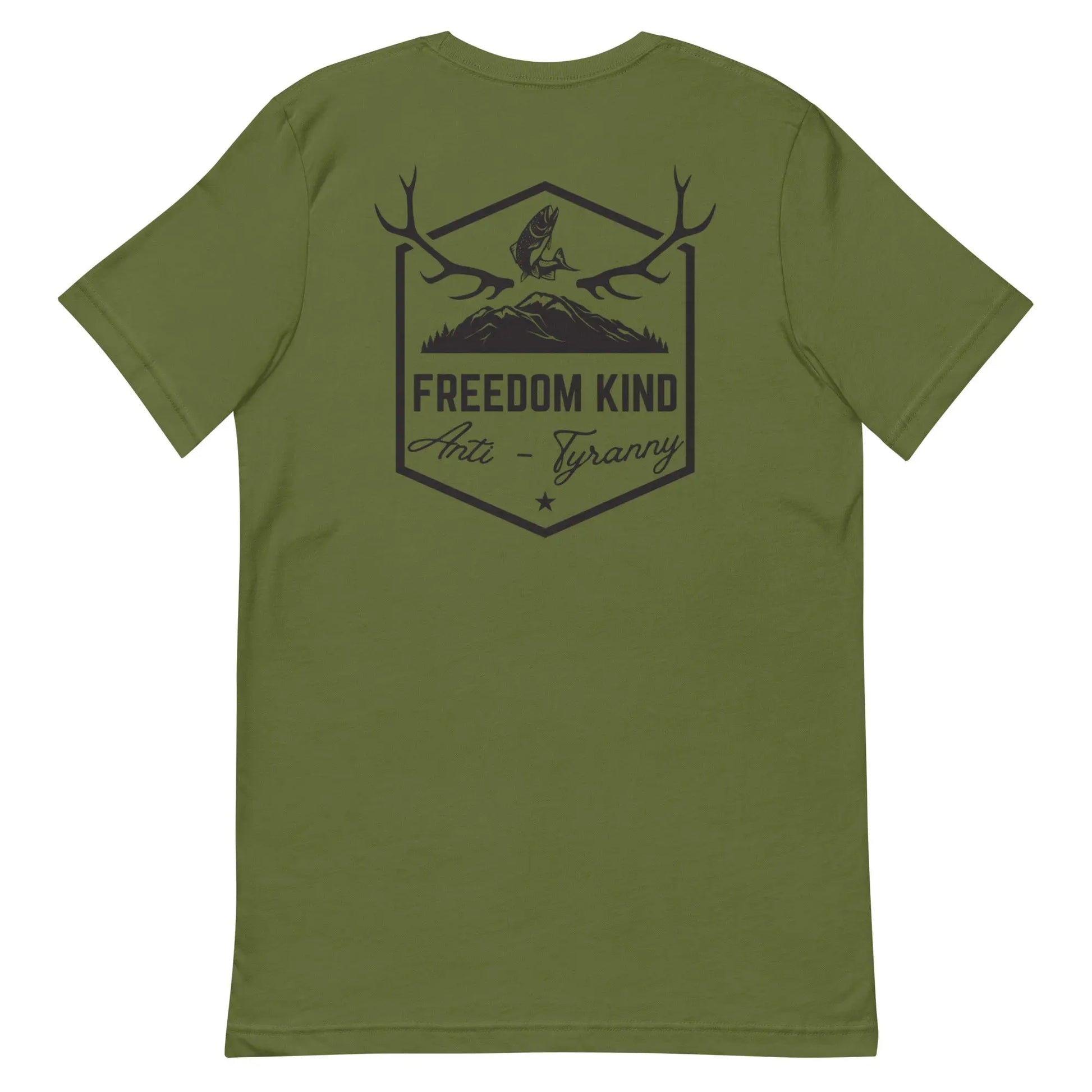 Hunting & Fishing Anti-Tyranny T-shirt | Freedom Kind Apparel - Image #6