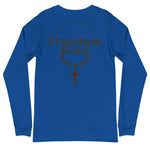 Unisex Long Sleeve Tee with Rosary Design | Freedom Kind Apparel - Image #11