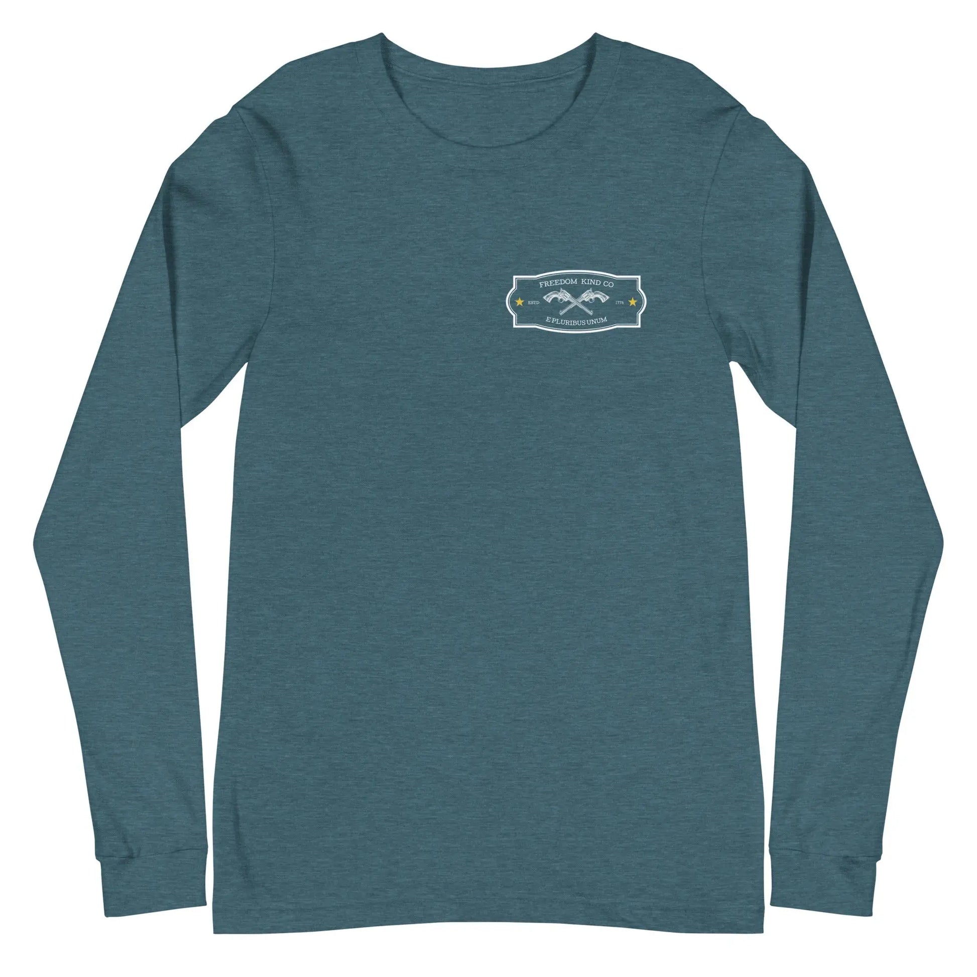 E Pluribus Unum Long Sleeve Tee | Freedom Kind Apparel - Image #14